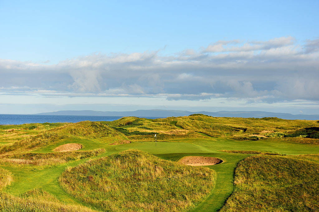 The Postage Stamp, the eighth hole at Royal Troon